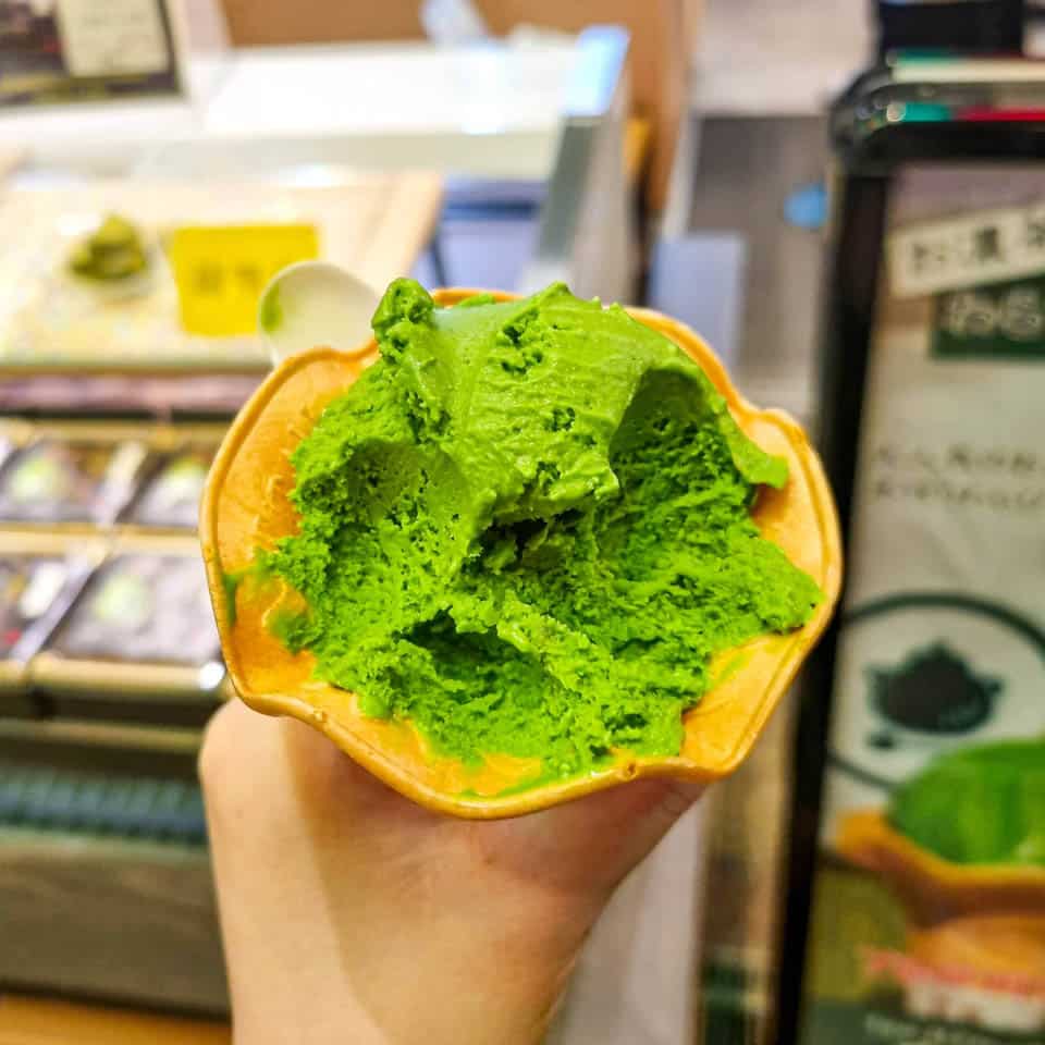 일본-교토-니시키시장-말차-아이스크림-맛집-SAWAWA-아이스크림2
