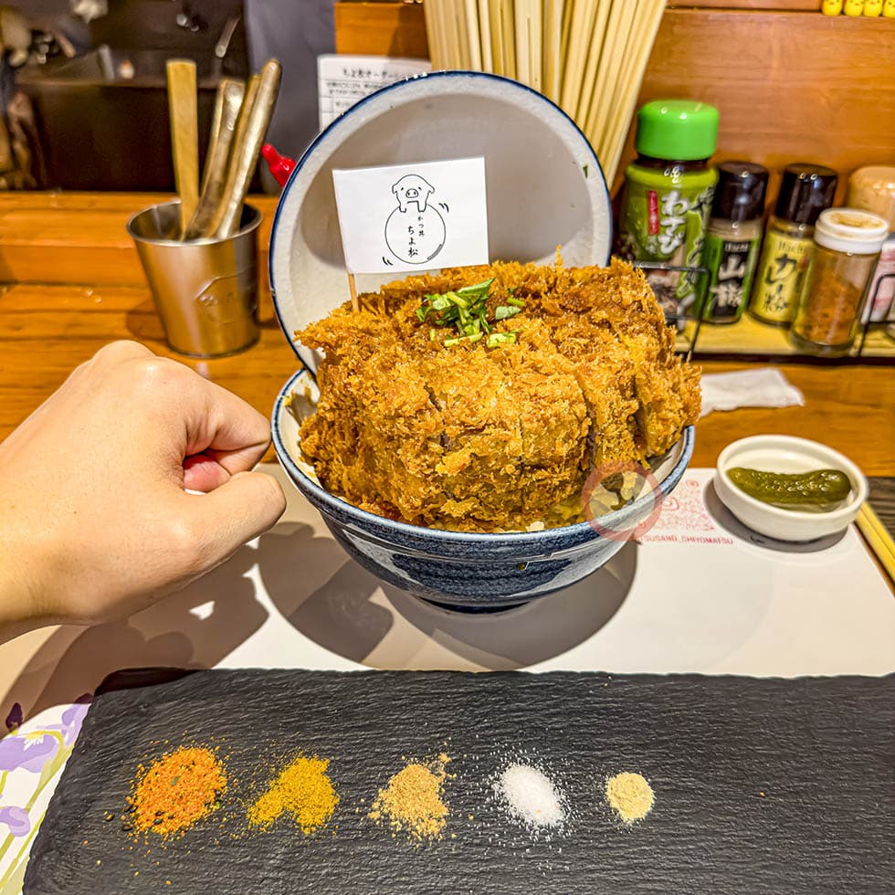 오사카 도톤보리 맛집 자이언트 가츠동 치요마츠 특상 가츠동2