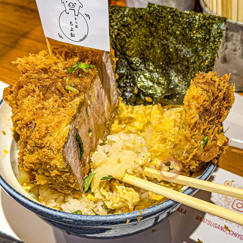 오사카 도톤보리 맛집 자이언트 가츠동 치요마츠 특상 가츠동5