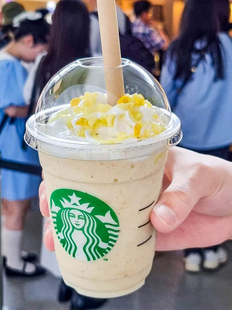 일본 간사이공항 스타벅스 음료