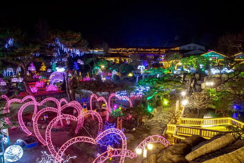 허브아일랜드 불빛동화축제1