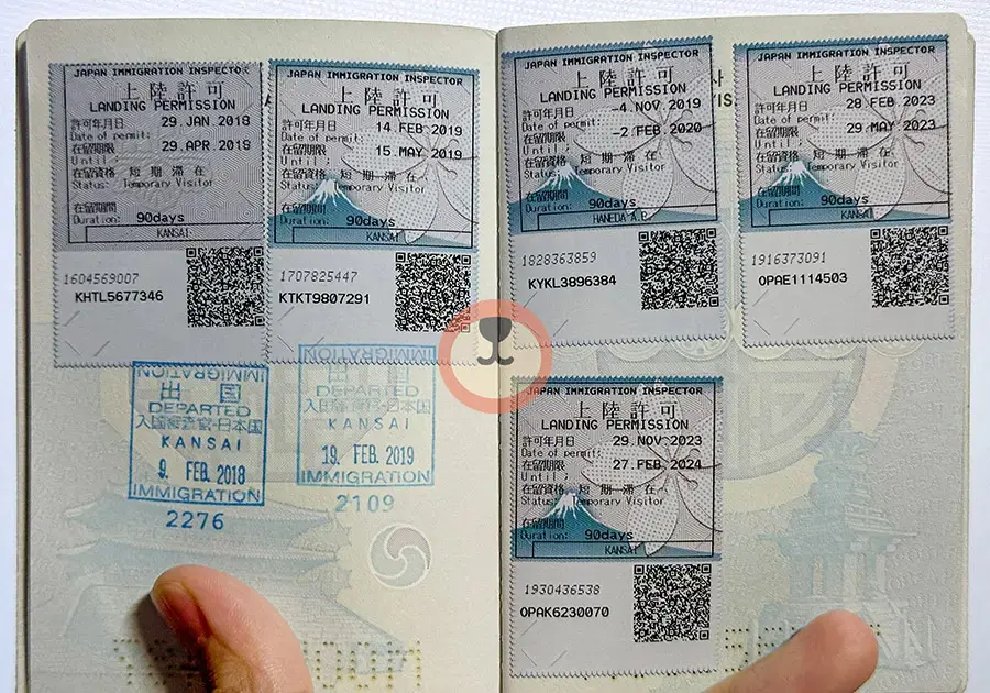 일본여행 여권 인증사진2 1
